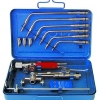 Complete welding and cutting set light in metal box
