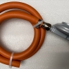 Kit: régulator 37 mbar DIN, 1 m hose, 2 hose clamps