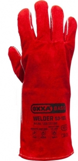 Welding gloves super welder rood 